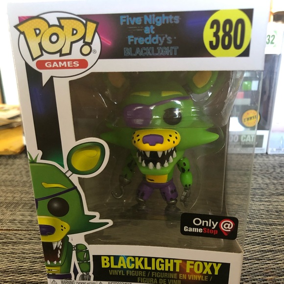 blacklight foxy funko pop